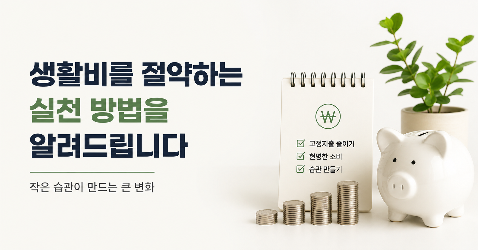 생활비 절약 방법 10가지, 누구나 실천하는 절약 노하우