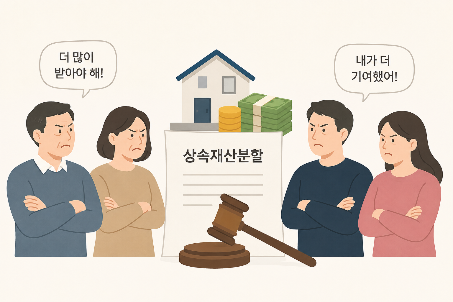 상속재산분할 심판 | 형제간 합의가 안 될 때