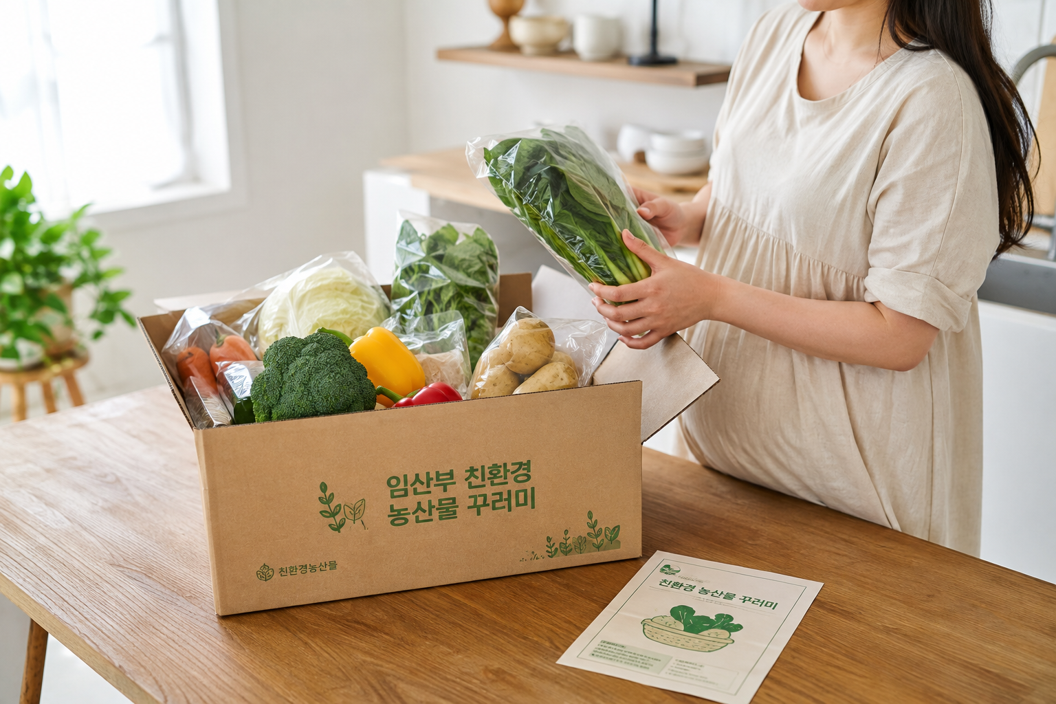 2026 임산부 친환경농산물 꾸러미 24만원 지원, 신청대상·방법·자부담 총정리